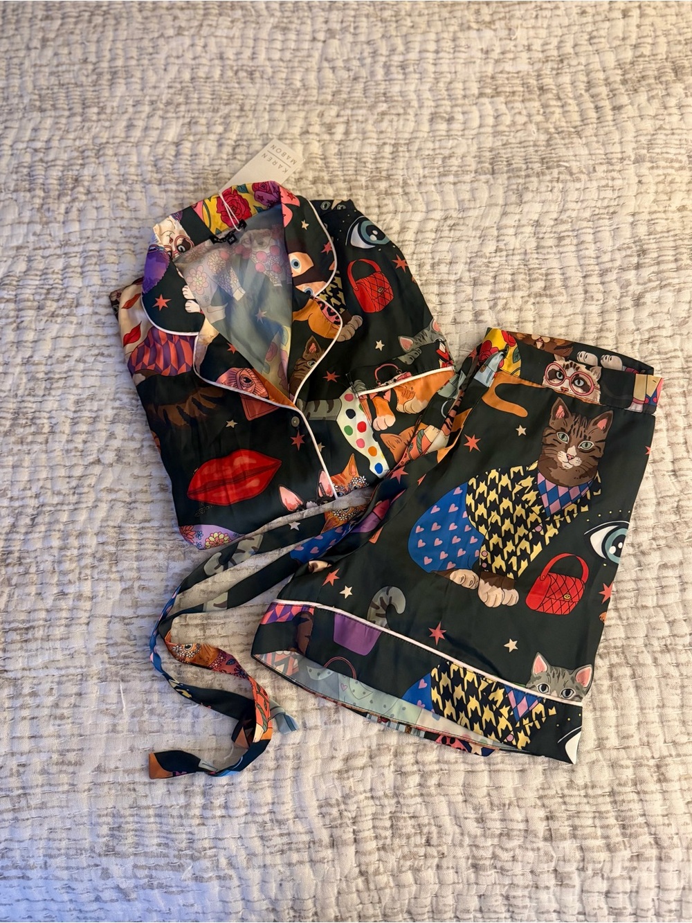 KAREN MABON Cat Pajamas